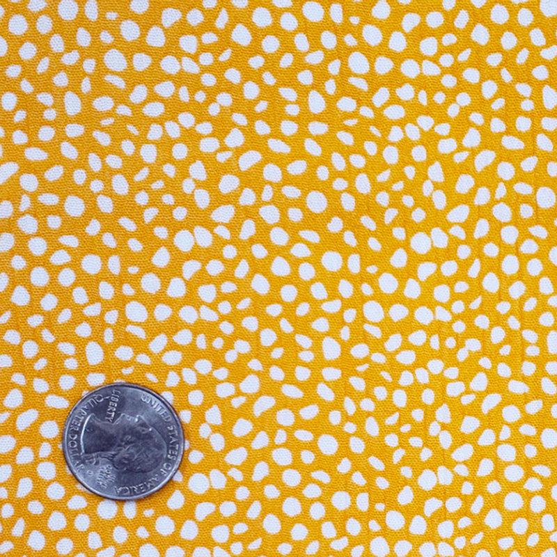1 Yard Rayon Crinkle Mustard or Ivory Woven Fabric, 50/52″ Wide 100% Rayon