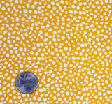 Rayon Crinkle 1D1046 100 Percent Rayon Fabric - Mustard/Ivory Crinkle, 50/52" Width