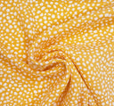 1 yarda de tela crepé arrugado de rayón color mostaza marfil para vestidos, blusas, faldas y manualidades, 50-52 pulgadas de ancho