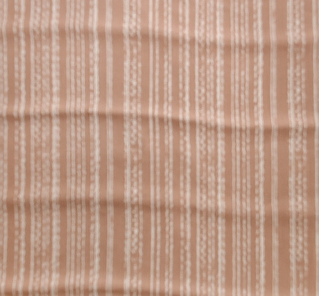Rayon Crinkle Rayon Fabric - Taupe/Ivory Crinkled Texture, 50/52" Width