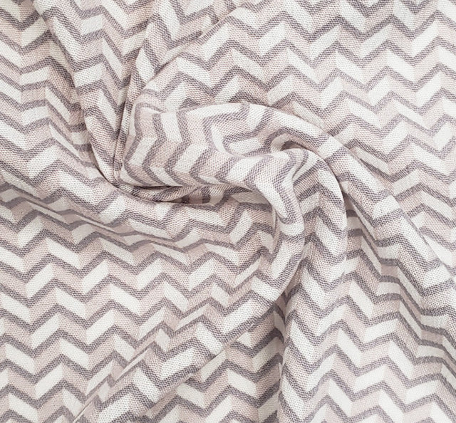 Rayon Crinkle 1D1100 Rayon Fabric - Gray Crinkle Texture, 50/52" Width