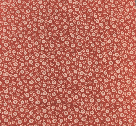 Rayon Crinkle 1D1129 Rayon Fabric - Red Oatmeal Crinkle, 50/52" Width (1 Yard)