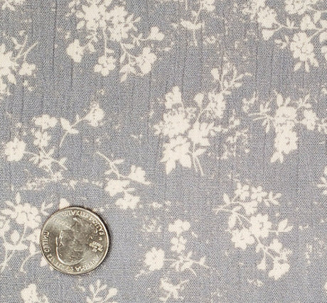 Rayon Crinkle 1D1274 Rayon Fabric - Gray Beige Crinkle Texture, 50/52" Width