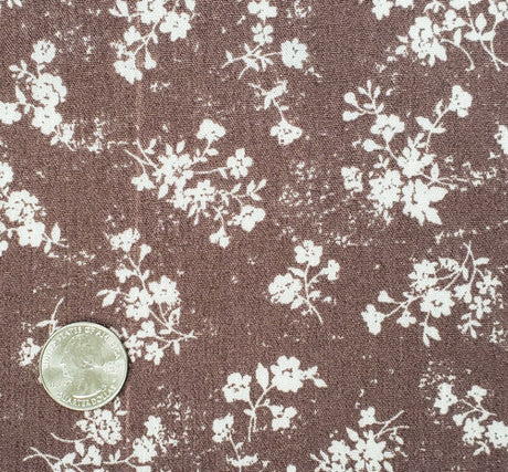 1D1274 Rose Rayon Crinkle Fabric - Rose, Textured Crinkle, 50/52" Width (1 Yard)