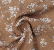 1D1274 Sandstone Rayon Crinkle Fabric - Sandstone Textured Crinkle, 50/52" Width (1 Yard)