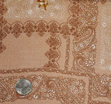 1D1478 Sandstone Rayon Crinkle Fabric - Sandstone, Textured Crinkle, 50/52" Width