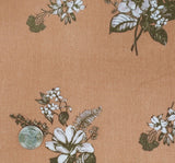 1D1555 Sandstone Rayon Crinkle Fabric - Sandstone, Textured Crinkle, 50/52" Width (1 Yard)
