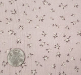 1D1614 Rose Dust 100 Percent Rayon Fabric - Crinkle Texture, 50/52" Width (1 Yard)