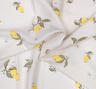 1 Yard Lemon Rayon Slub Fabric Lightweight Material for Shirts Skirts Summer Outfits Width 55/58 Inches