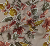 1 Yard Cement Rayon Slub Fabric Soft Breathable Material for Casual Dresses Shirts Width 55/56"
