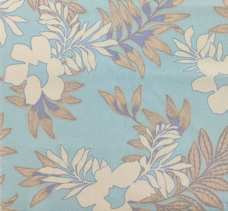 Rayon Linen 1D1943 Blue Glow Rayon Linen Fabric - Blue Glow, 51/53" Width