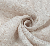 Rayon Crinkle Crepon 1 Yard Fabric Baby Pink | 50/52" Lightweight Pleated Apparel