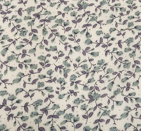 Rayon Crinkle 1D423 Rayon Fabric - Ivory/Desert Sage, Crinkle Texture, 50/52" Width