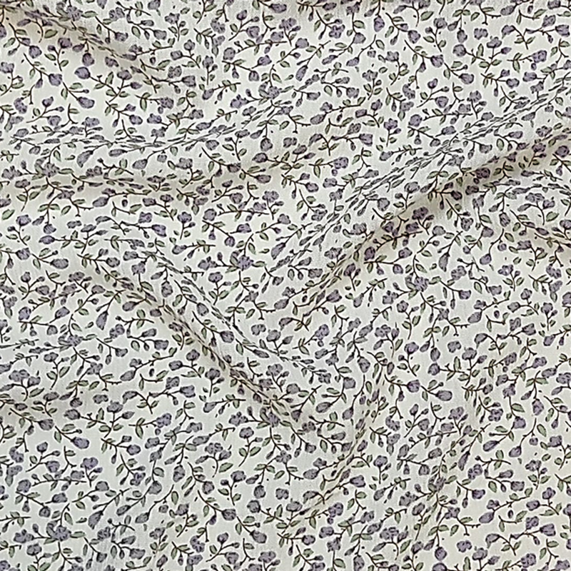 1 Yard Lilac Sage Rayon Crepon Fabric Soft Lightweight Draping Apparel Width 52/53"