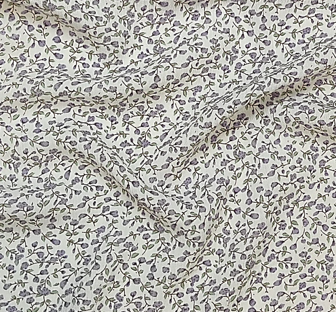 Rayon Crinkle 1D423 Lilac Sage Rayon Fabric - Lilac Sage, 52/53" Width (1 Yard)