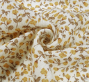 1 Yard Mellow Yellow Rayon Crepon Fabric Lightweight Woven Textured Pleated Apparel Width 50/52"