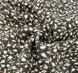 Rayon Crinkle 1D423 Rayon Fabric - Olive/Ivory Crinkle, 50/52" Width