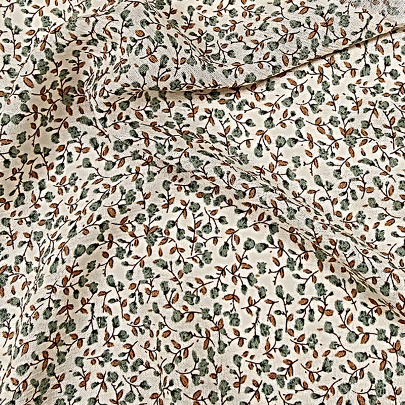 1 Yard Pistachio Rayon Crepon Fabric Soft Lightweight Draping Apparel Width 52/53"