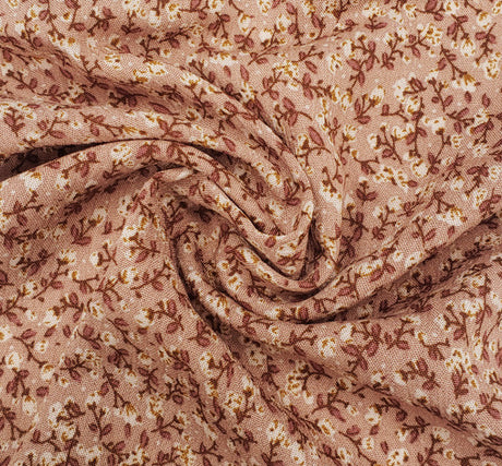Rayon Crinkle 1D423 Sandstone Rayon Fabric - Sandstone Textured Crinkle, 50/52" Width