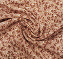 1 Yard Sandstone Rayon Crepon Fabric Lightweight Woven Textured Pleated Apparel Width 50/52"