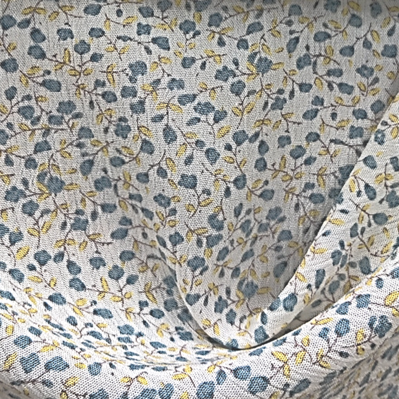 1 Yard Soft Rayon Crinkle Crepon Fabric for Blouses Skirts Home Event Décor Width 52/53"