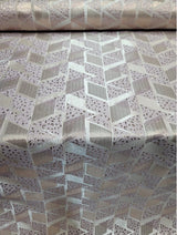 Pink Rose Gold Brocade Fabric