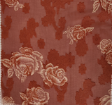 Jacquard Chiffon 1D748 Polyester Fabric - Brown Jacquard, 57/58" Width