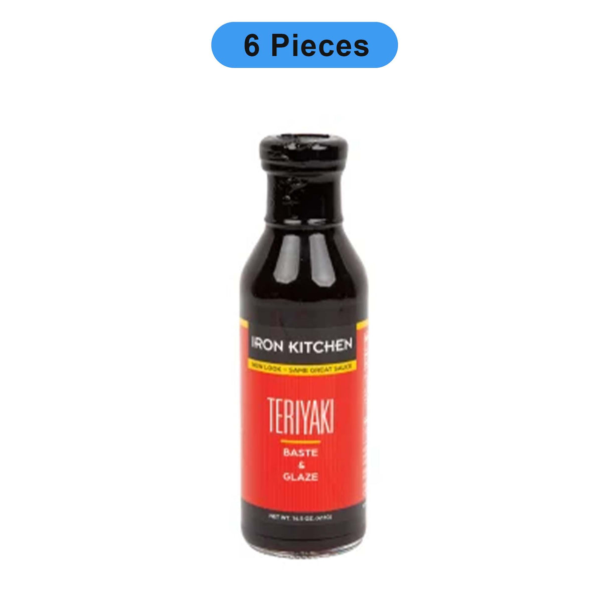 IRON CHEF TERIYAKI BASTE & GLAZE 14.5 OZ BOTTLE