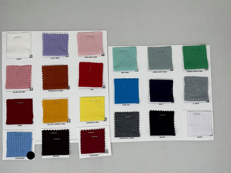 1 Yard 4x2 Rib Knit Solid Fabric Stretchy Durable Soft 60 Inch Width