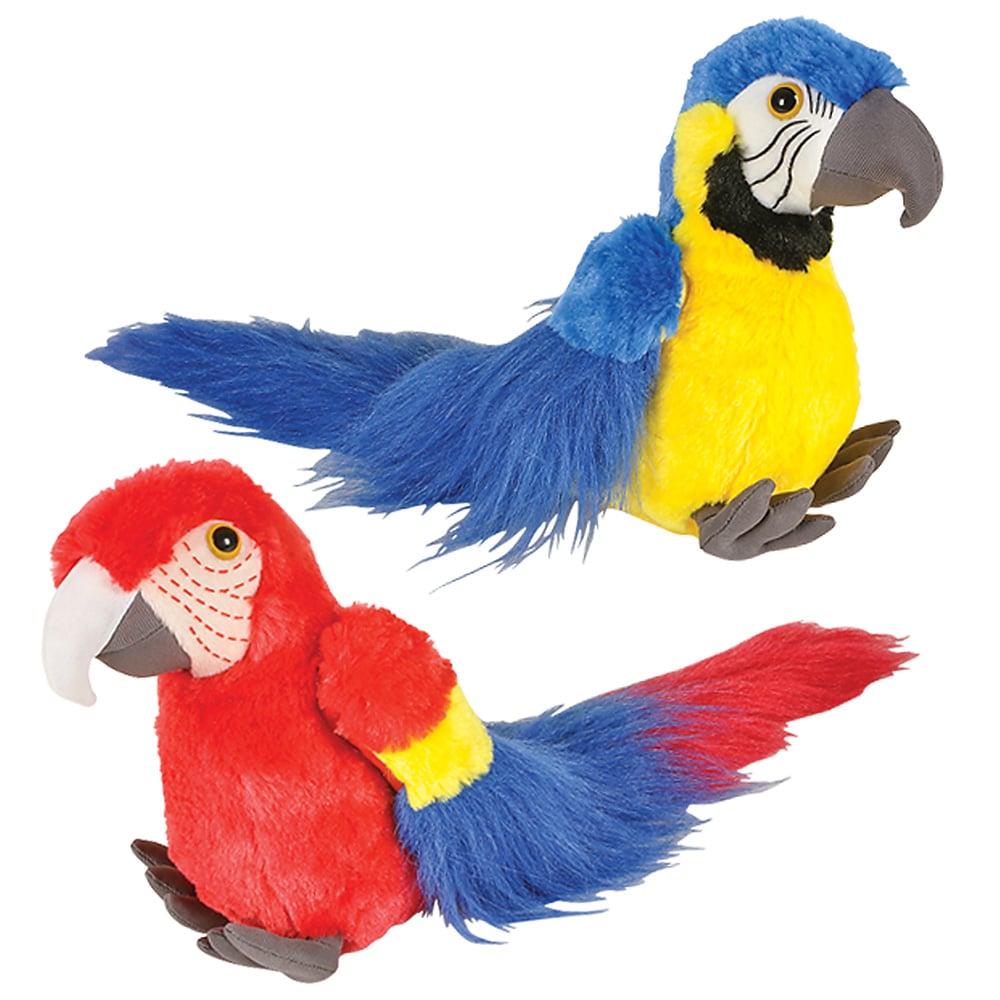Macaw Plush 8" Animal Den Macaw Plush