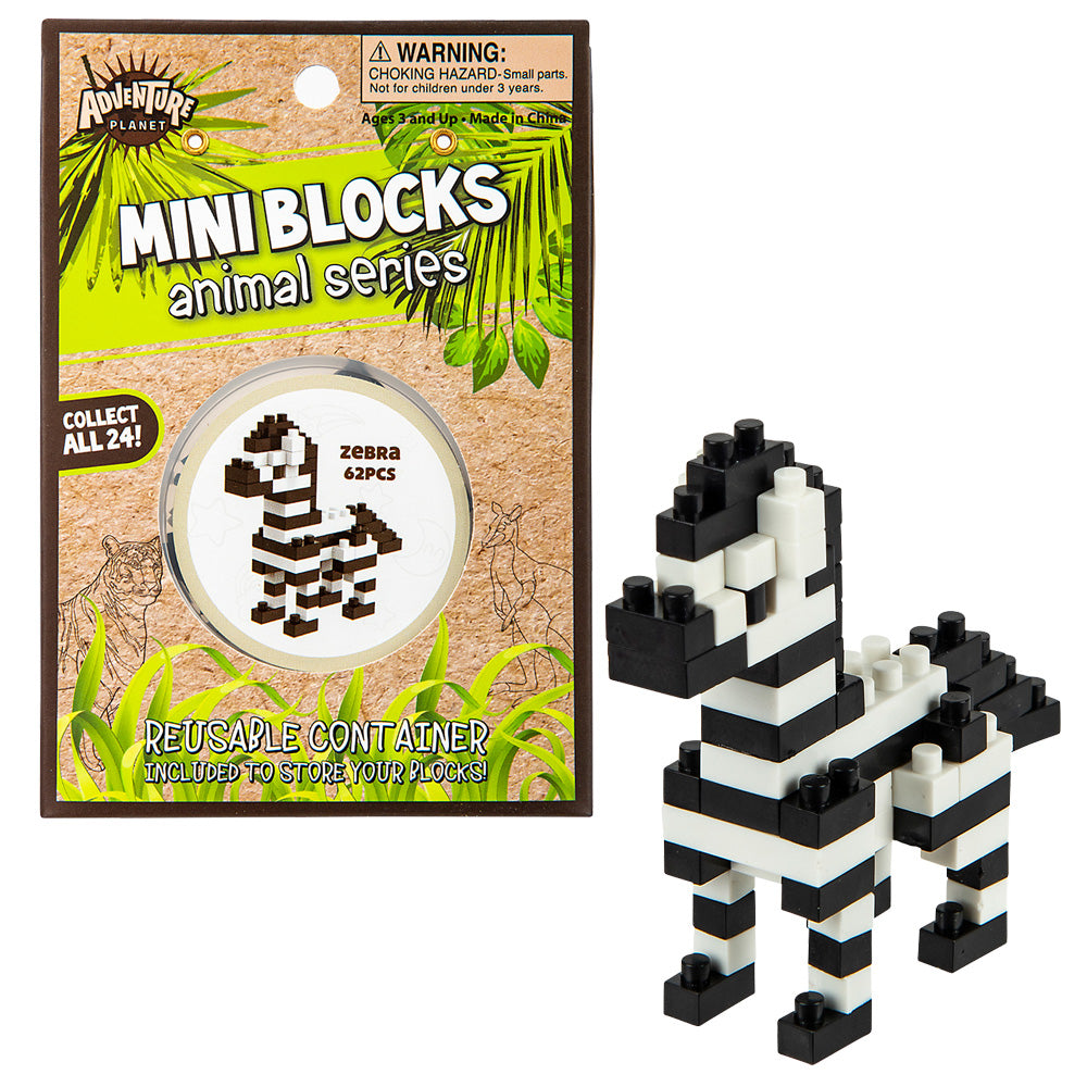 Mini Blocks Zebra (1 PC)