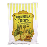 Trader Joe's Cornbread Crisps Savory Snack 6 Oz