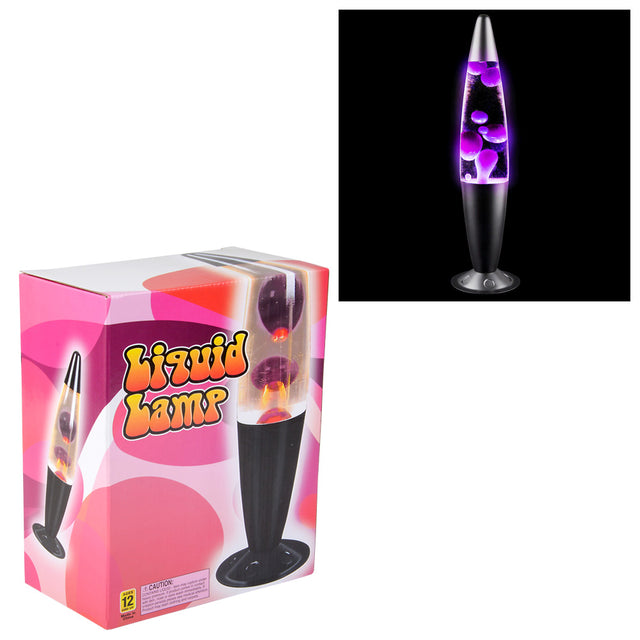 Purple Wax Motion Lamp 18"