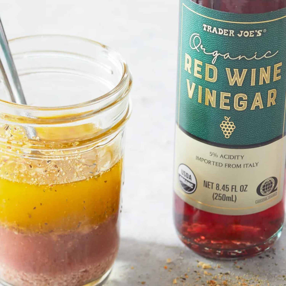 Trader Joes Organic Red Wine Vinegar/8.45 Fl Oz
