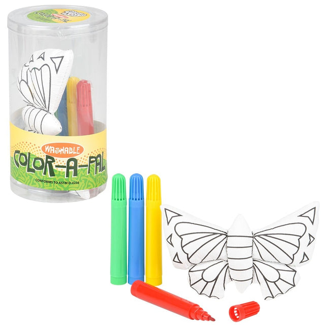 Butterfly Color-A-Pal Plush (1 PC)