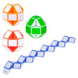Twisting And Folding Cubes (24 Piece Display)