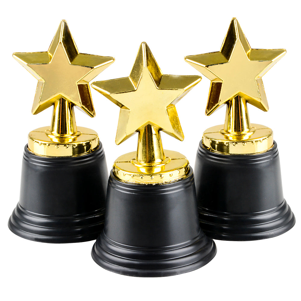 Star Trophy Plastic Reward Trophies (1 DZ)