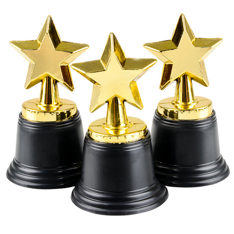 Star Trophy Plastic Reward Trophies (1 DZ)