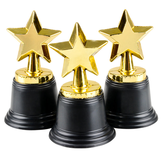 Star Trophy Plastic Reward Trophies (1 DZ)