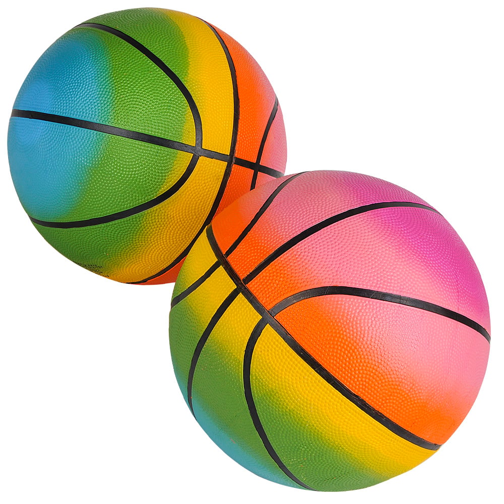 Rainbow Basketball 9.5"