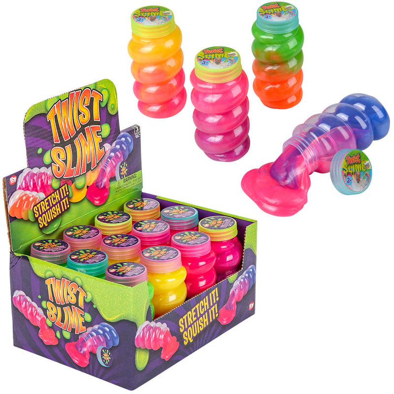 Twist Slime 4" (12 PC Display)