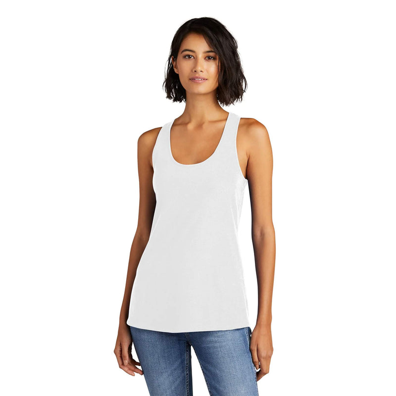 District® Women’s Racerback Tank Recycled Blend Scoop Neck Tee