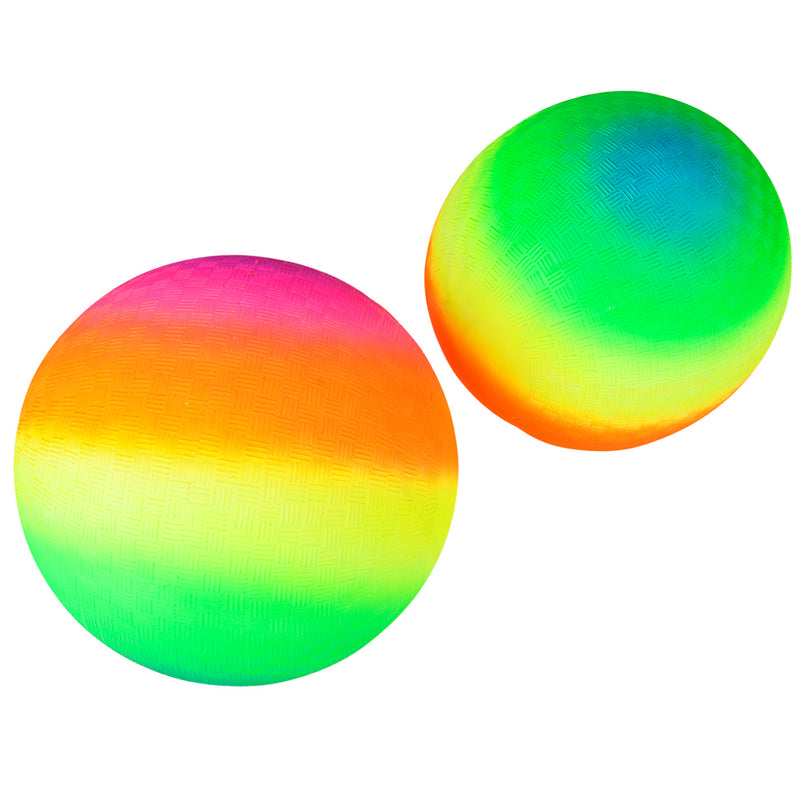 Rainbow Playground Ball 8.5"
