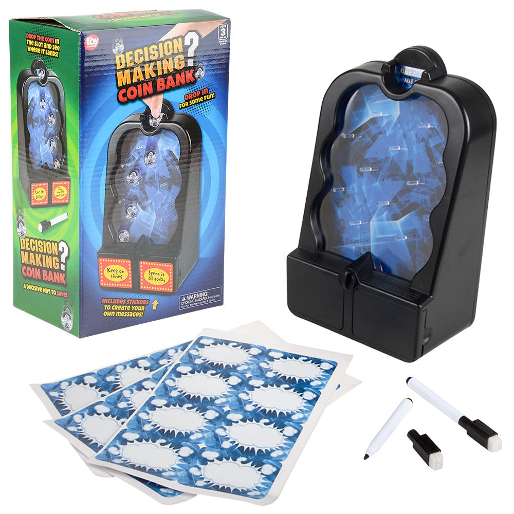 Decision Maker Coin Bank 10"