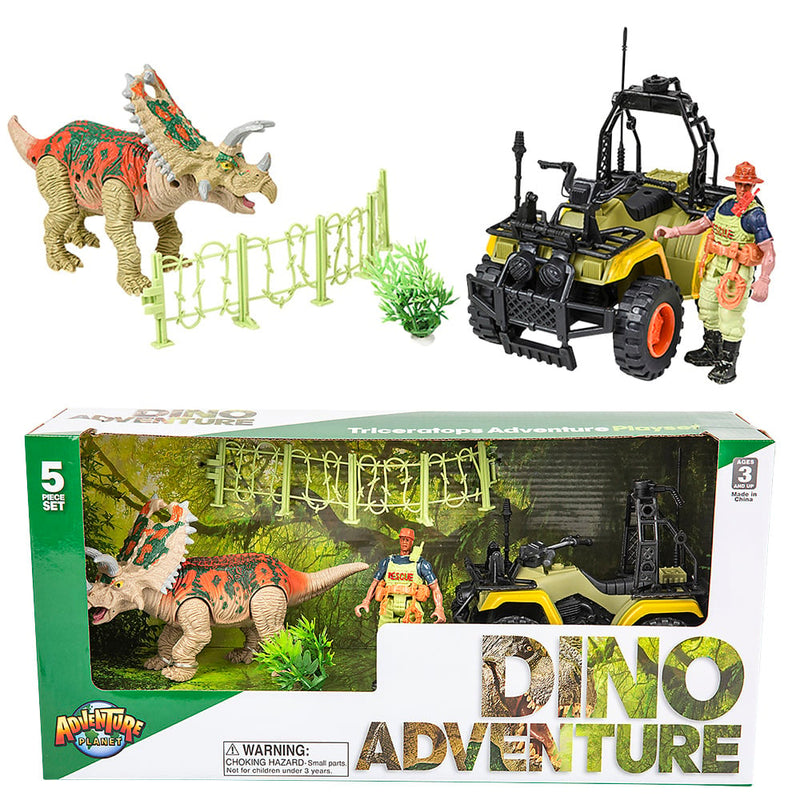 Triceratops Adventure Set