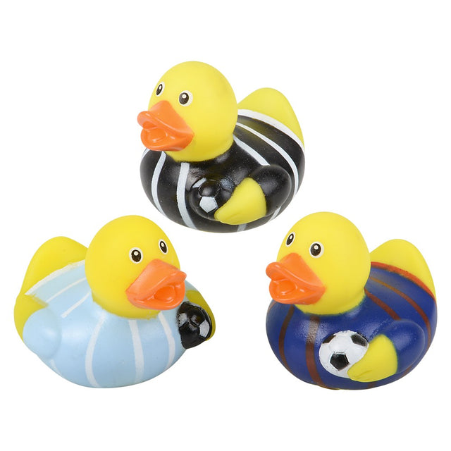 Soccer Rubber Ducks (1 DZ)