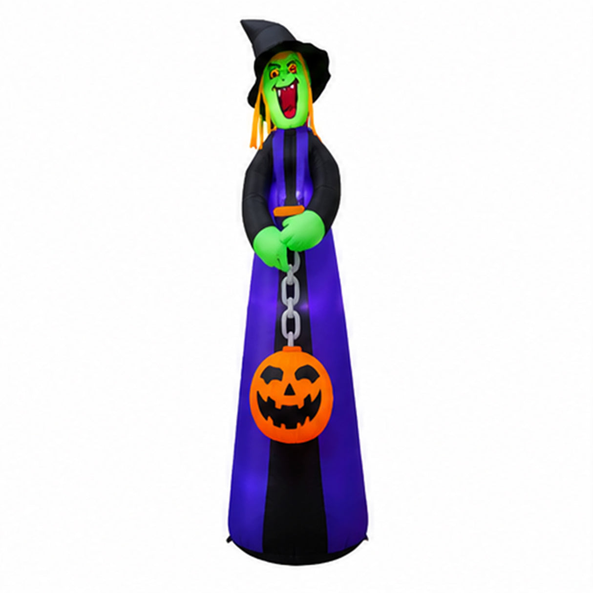 15.5FT Giant Halloween Witch Inflatable Yard Decor