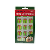 Christmas Holidays Edible Cake Decorations Candy Cupcake