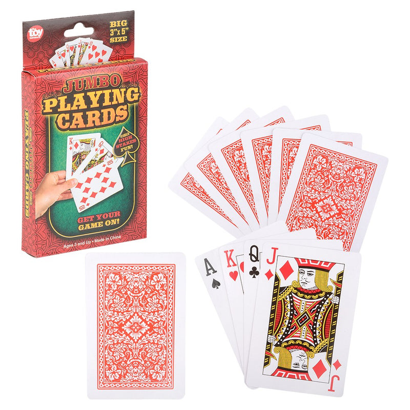 Large Playing Cards 3" x 5" (1 DZ)