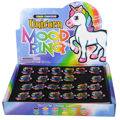 Unicorn Mood Ring (24pcs/Unit)